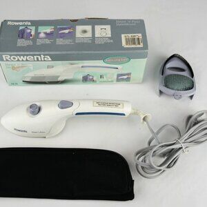 NO MORE WRINKLES! ROWENTA DA-76 Steam 'n Press Garment Steam Fabric Brush NEW